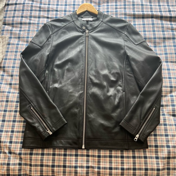Men’s Nordstrom Leather Jacket - Picture 2 of 7